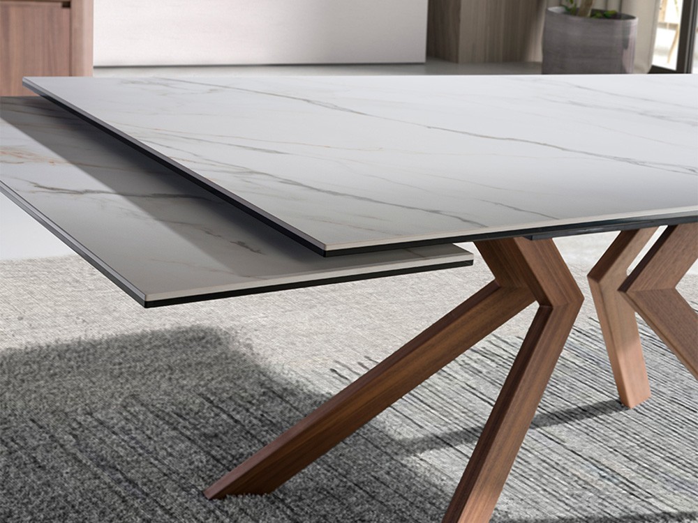 Mesa extensible con sobre porcelánico 1120 Ángel Cerdá - 2