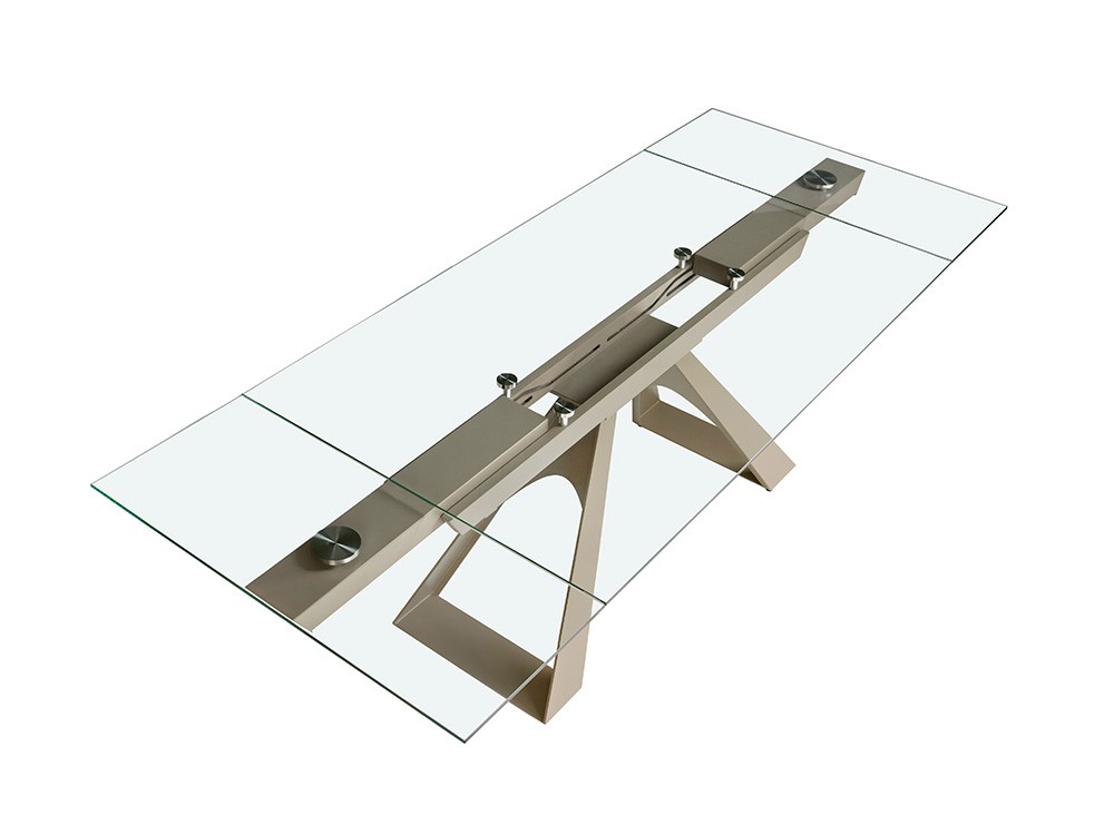 Mesa extensible de cristal templado 1125 Ángel Cerdá - 7 Mesa extensible de cristal templado 1125 Ángel Cerdá - 7