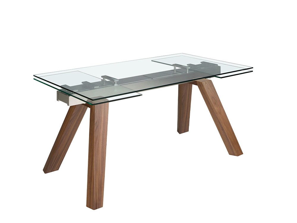 Mesa extensible de cristal templado 1123 Ángel Cerdá - 3 Mesa extensible de cristal templado 1123 Ángel Cerdá - 3