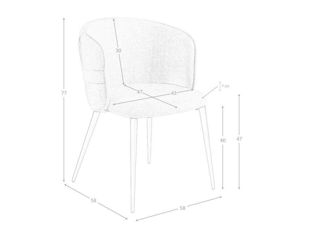 Silla tapizada 4146 Ángel Cerdá - 7