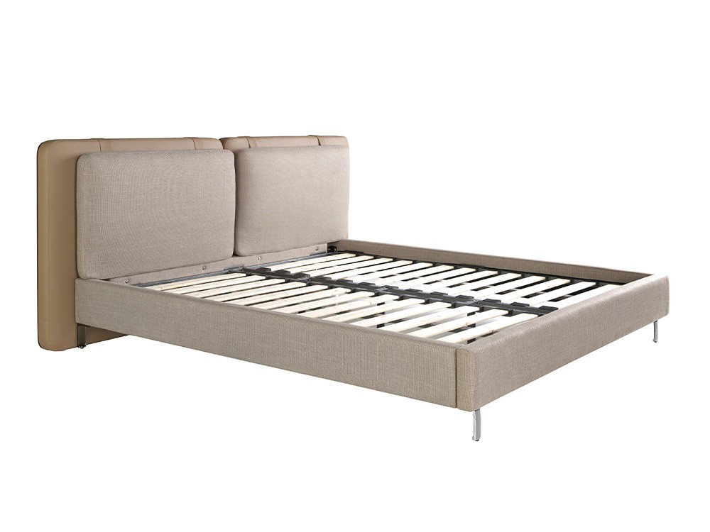 Cama tapizada en polipiel y tejido 7154 Ángel Cerdá - 7