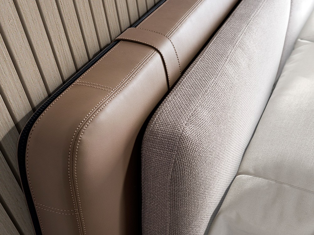 Cama tapizada en polipiel y tejido 7154 Ángel Cerdá - 2