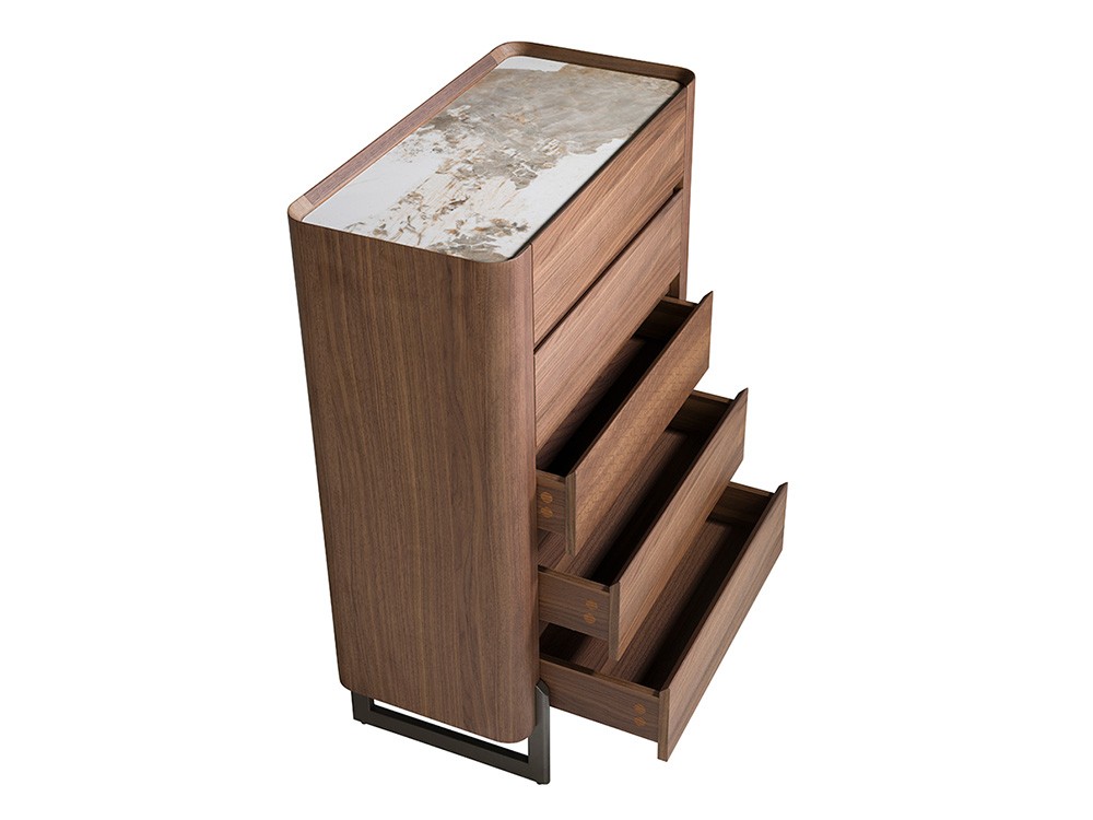 Cajonera en chapa natural nogal 7153 Ángel Cerdá - 7