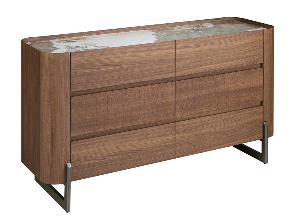 Cómoda chapa natural nogal 7151 Ángel Cerdá - 3