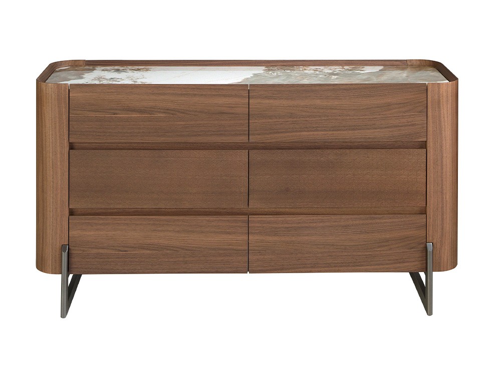 Cómoda chapa natural nogal 7151 Ángel Cerdá - 5