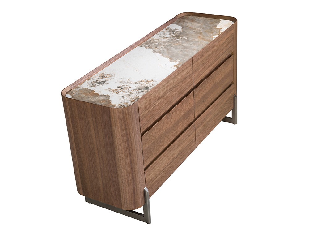 Cómoda chapa natural nogal 7151 Ángel Cerdá - 6