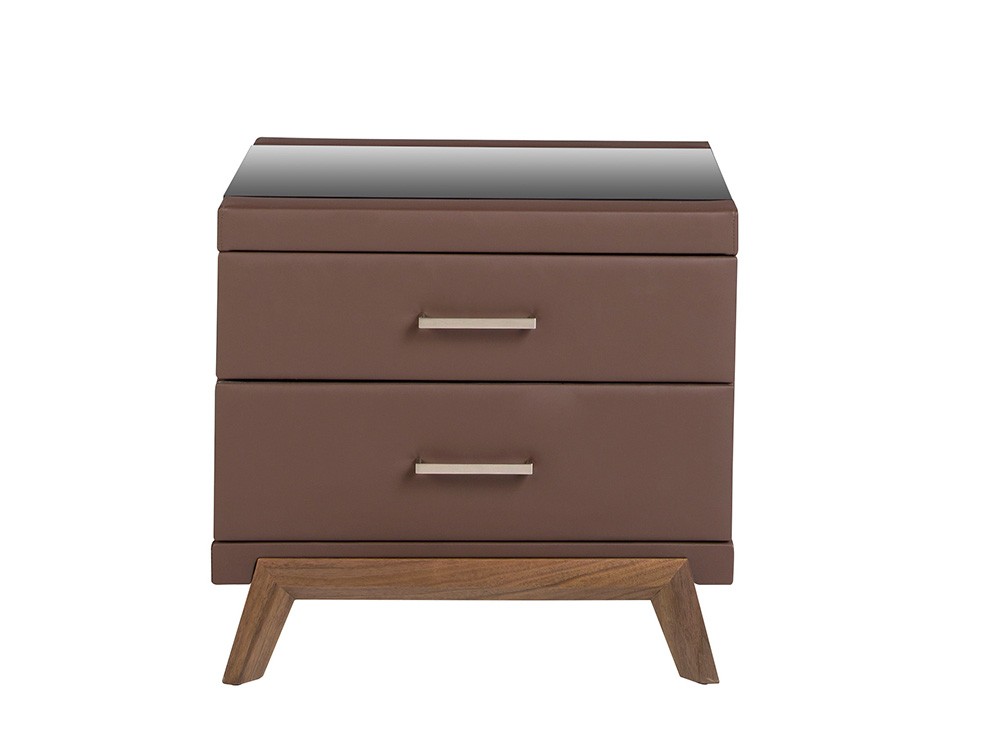 Mesita de noche tapizada en polipiel 7162 Ángel Cerdá - 5