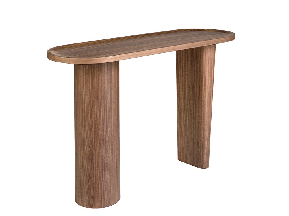 Consola ovalada chapa nogal 3249 Ángel Cerdá - 2