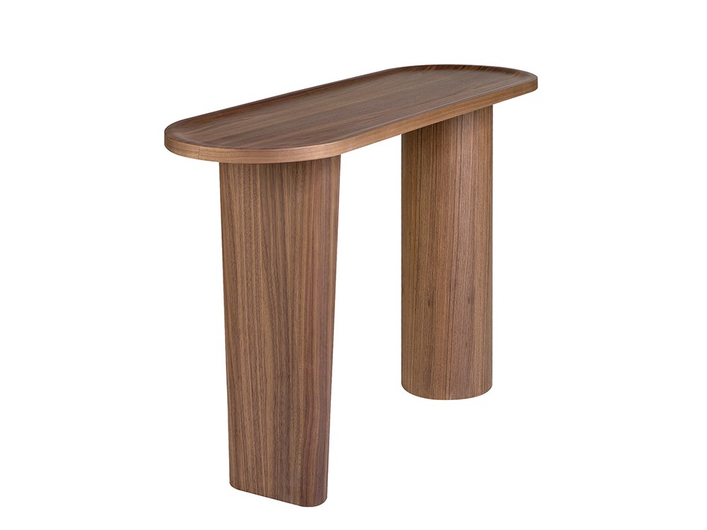 Consola ovalada chapa nogal 3249 Ángel Cerdá - 3