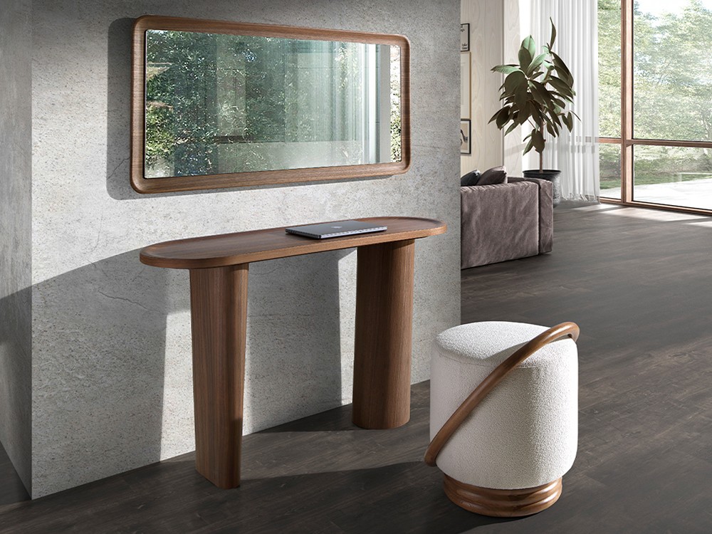 Espejo rectangular chapa nogal 3248 Ángel Cerdá - 1