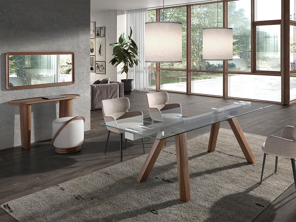 Espejo rectangular chapa nogal 3248 Ángel Cerdá - 9