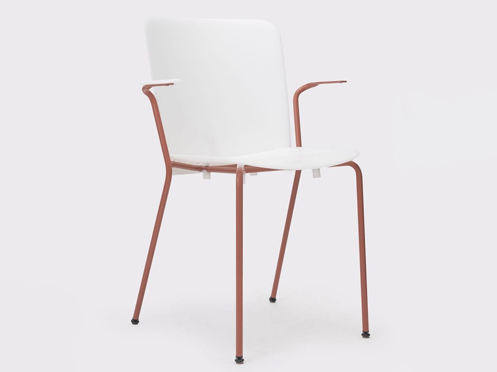 Silla apilable con brazos Supra Polipropileno de Ondarreta - 2