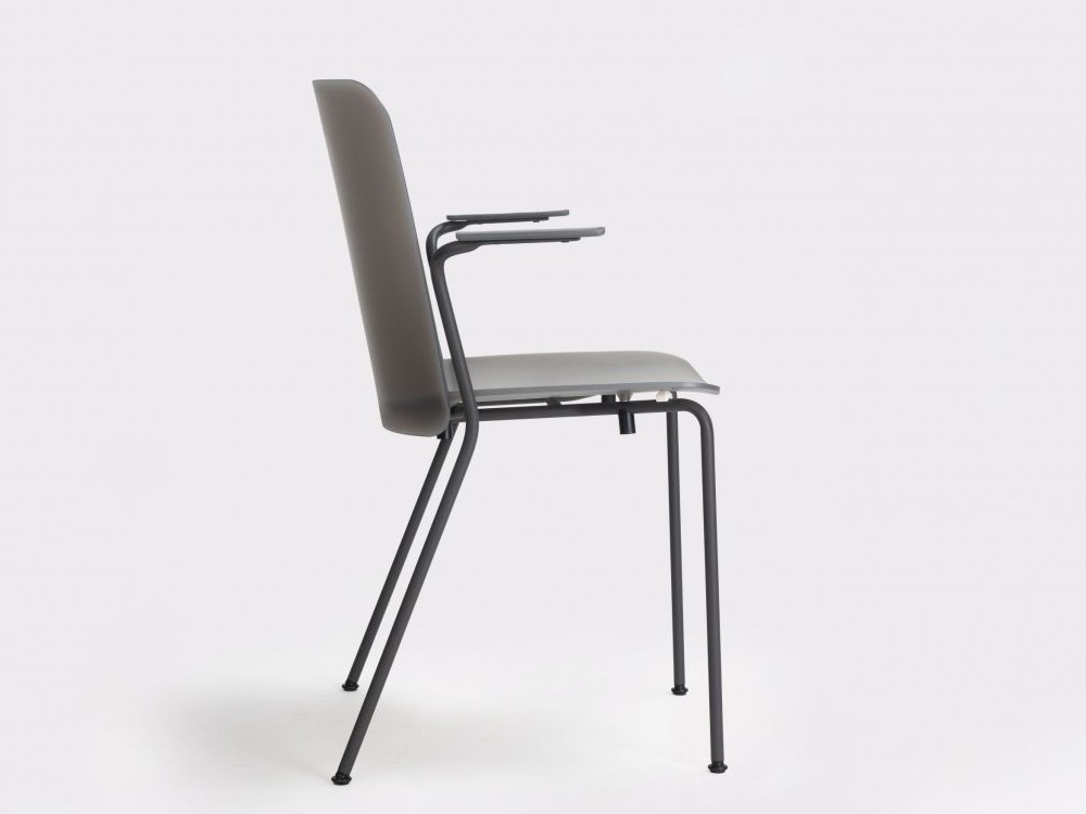 Silla apilable con brazos Supra Polipropileno de Ondarreta - 28