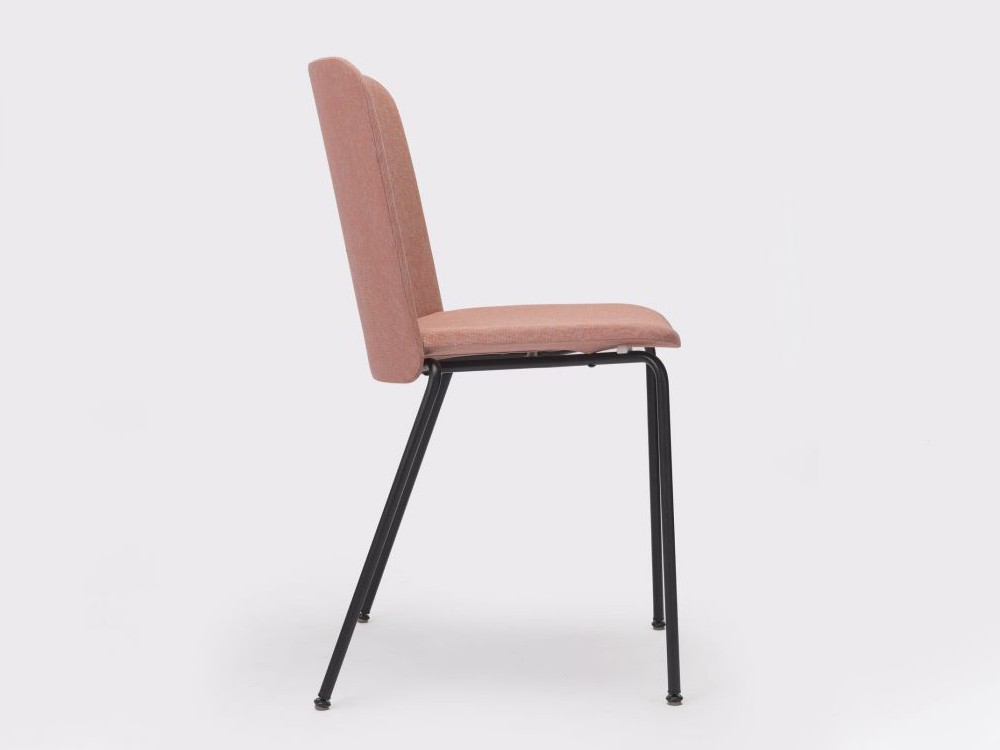 Silla apilable con o sin brazos Supra tapizada de Ondarreta - 7