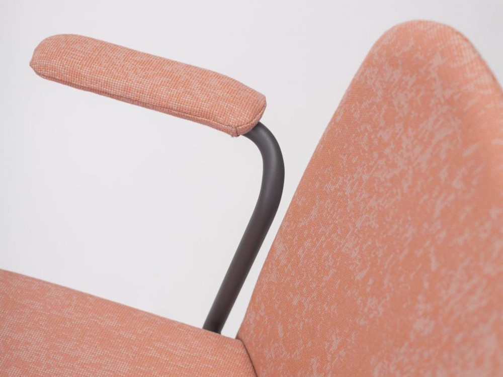 Silla apilable con o sin brazos Supra tapizada de Ondarreta - 14