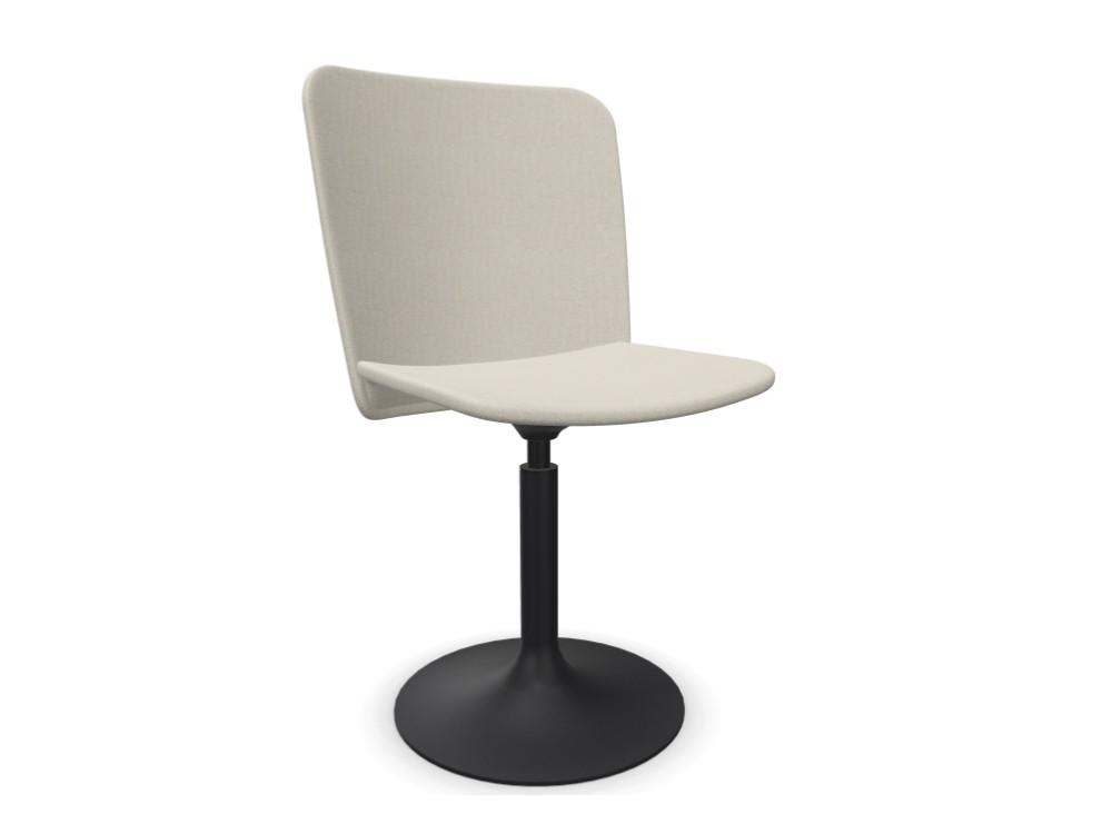 Silla giratoria Supra Trumpet tapizada en textil de ondarreta - 8