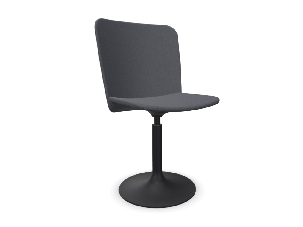 Silla giratoria Supra Trumpet tapizada en textil de ondarreta - 10