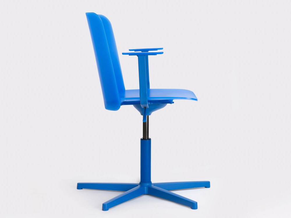 Silla giratoria Supra con brazos de polipropileno de ondarreta - 15