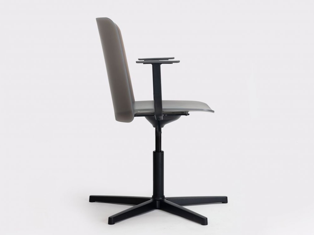 Silla giratoria Supra con brazos de polipropileno de ondarreta - 23