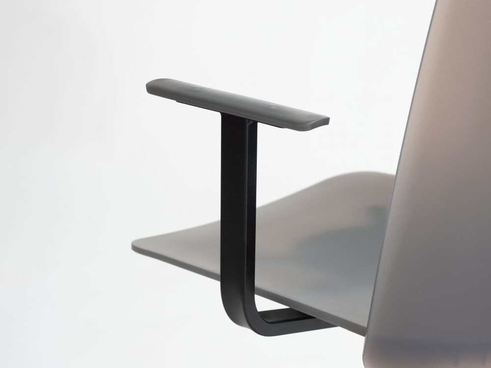 Silla giratoria Supra con brazos de polipropileno de ondarreta - 21