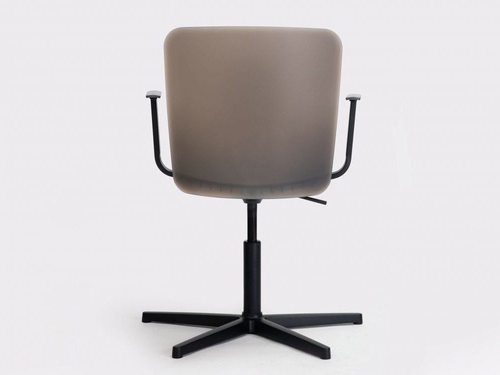 Silla giratoria Supra con brazos de polipropileno de ondarreta - 24