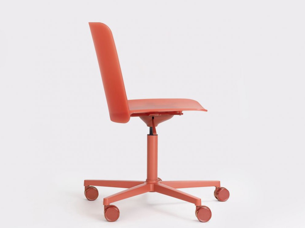 Silla oficina giratoria y elevable con ruedas Supra polipropileno  de ondarreta - 11