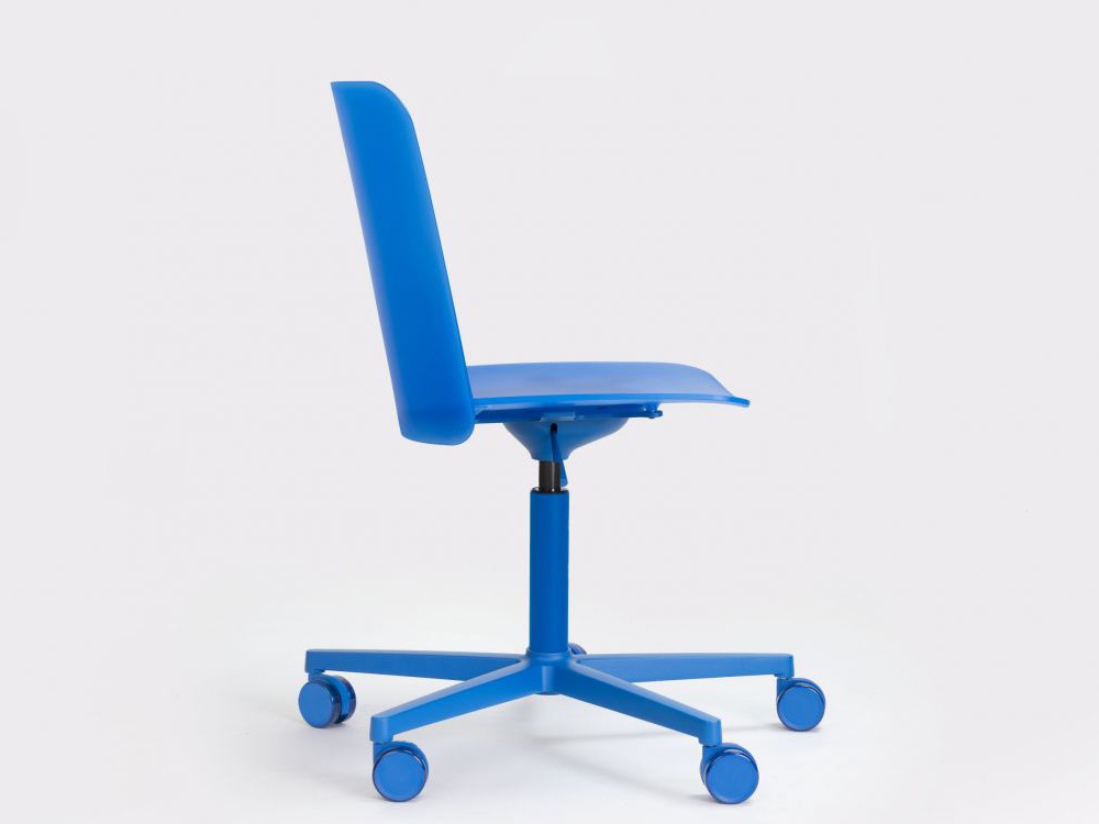 Silla oficina giratoria y elevable con ruedas Supra polipropileno  de ondarreta - 14