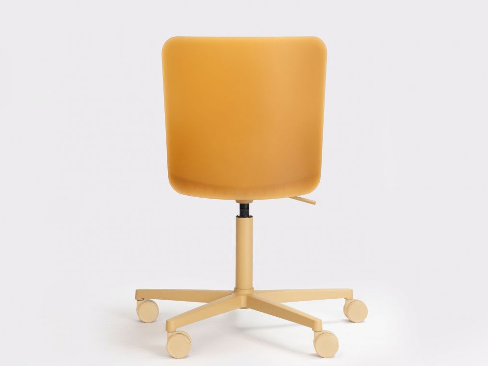 Silla oficina giratoria y elevable con ruedas Supra polipropileno  de ondarreta - 17