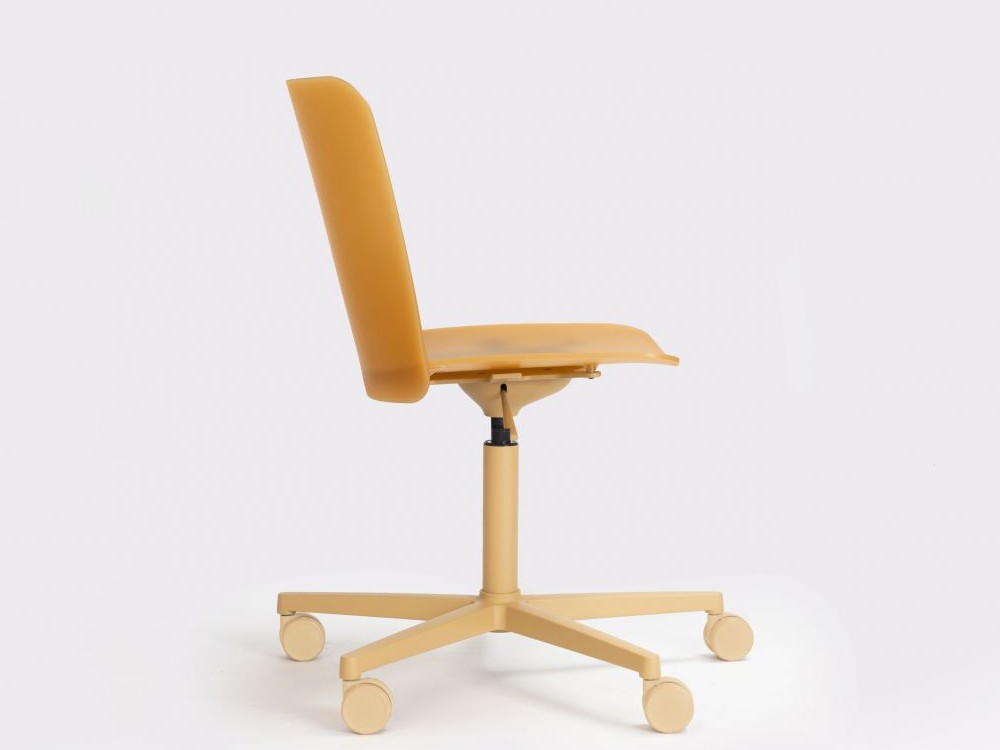 Silla oficina giratoria y elevable con ruedas Supra polipropileno  de ondarreta - 18