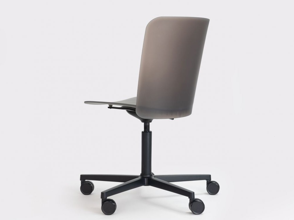 Silla oficina giratoria y elevable con ruedas Supra polipropileno  de ondarreta - 20