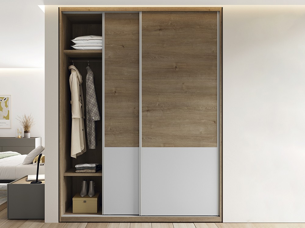 Armario dos puertas correderas Kalm 06 de Mobenia - 2