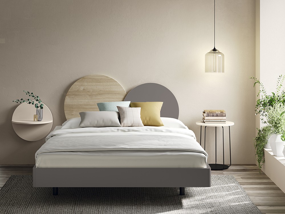 Cama Bubble Roma Kalm 08 para colchón de 160x200 Mobenia - 2