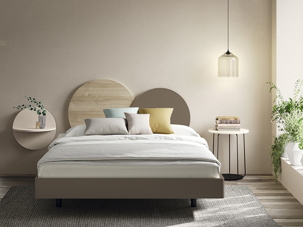 Cama Bubble Roma Kalm 08 para colchón de 160x200 Mobenia - 6