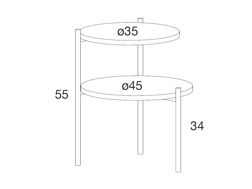 Mesita Eclipse Kalm de Mobenia - 4
