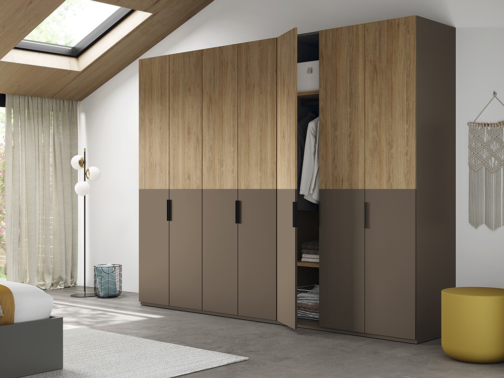 Armario Harry con seis puertas batientes Kalm 11 de Mobenia - 6