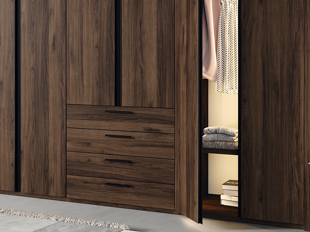 Armario Tea con seis puertas y cuatro cajones Kalm 17 de Mobenia - 2