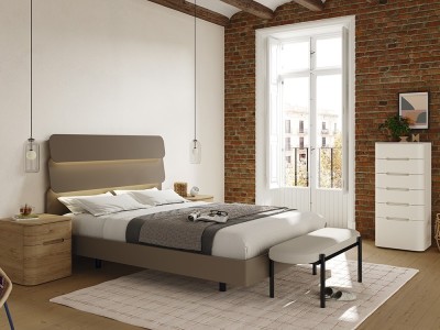 Cama Dodó con led y aro Dove Kalm 18 de Mobenia - 1