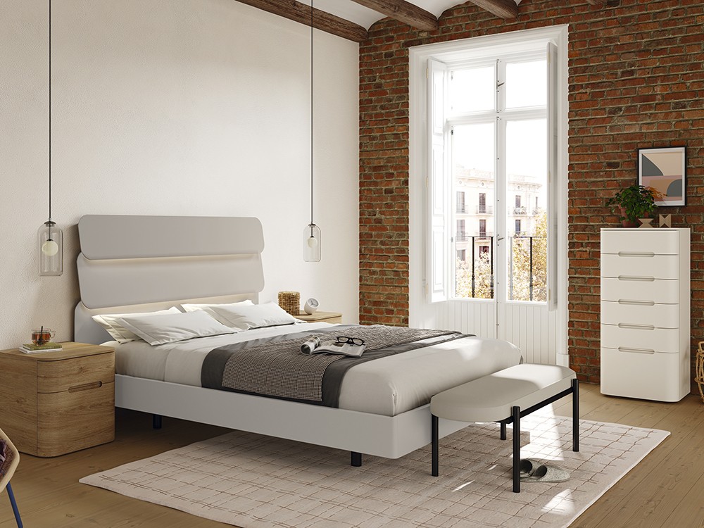 Cama Dodó con led y aro Dove Kalm 18 de Mobenia - 2