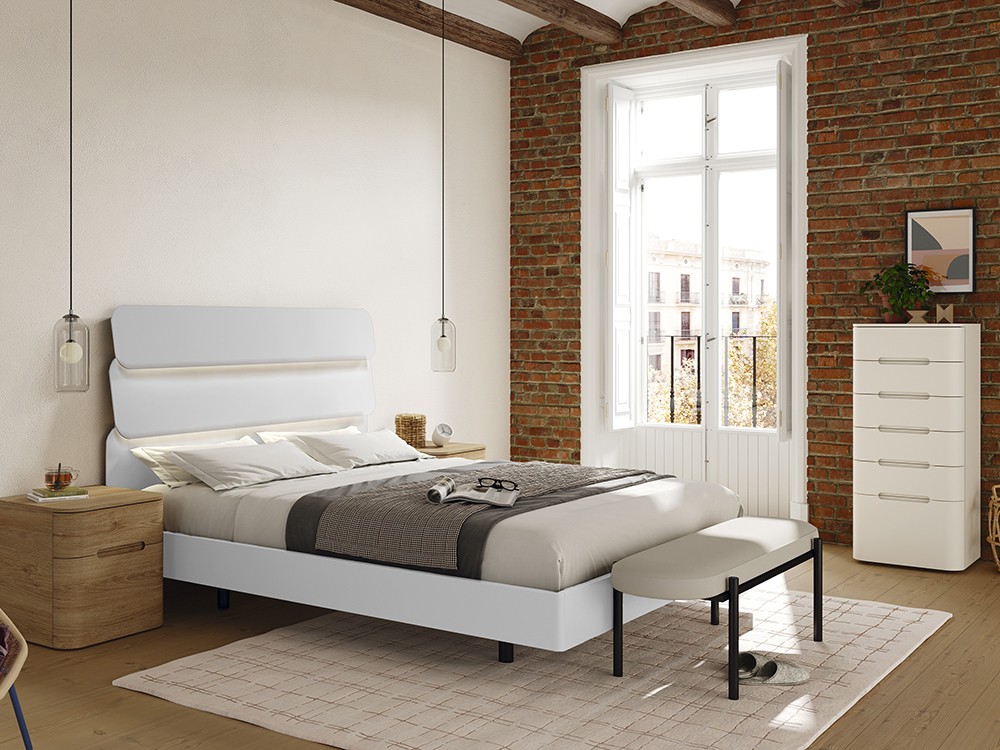 Cama Dodó con led y aro Dove Kalm 18 de Mobenia - 8