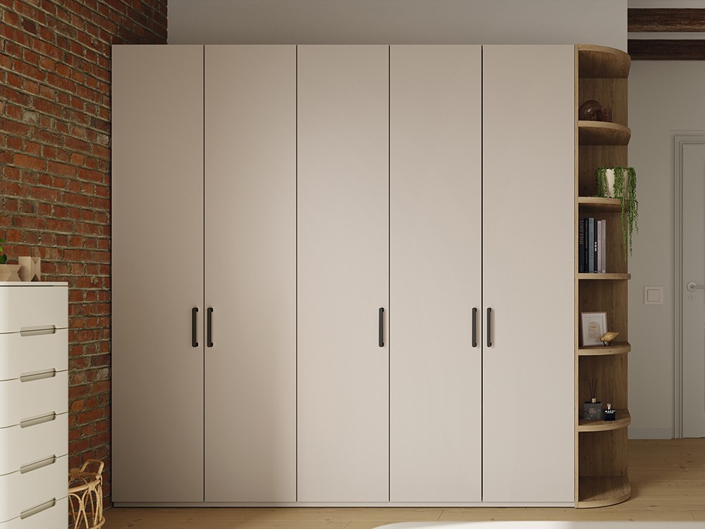 Armario Lisa con terminal en laminado roble cairo Kalm 18 de Mobenia - 14