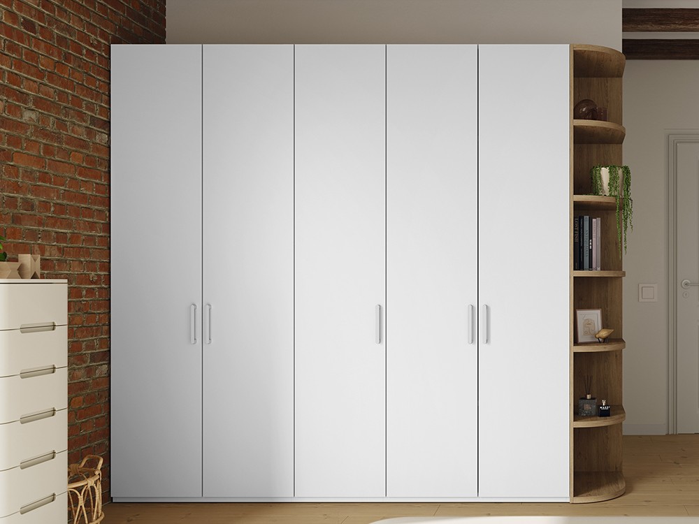 Armario Lisa con terminal en laminado roble cairo Kalm 18 de Mobenia - 15