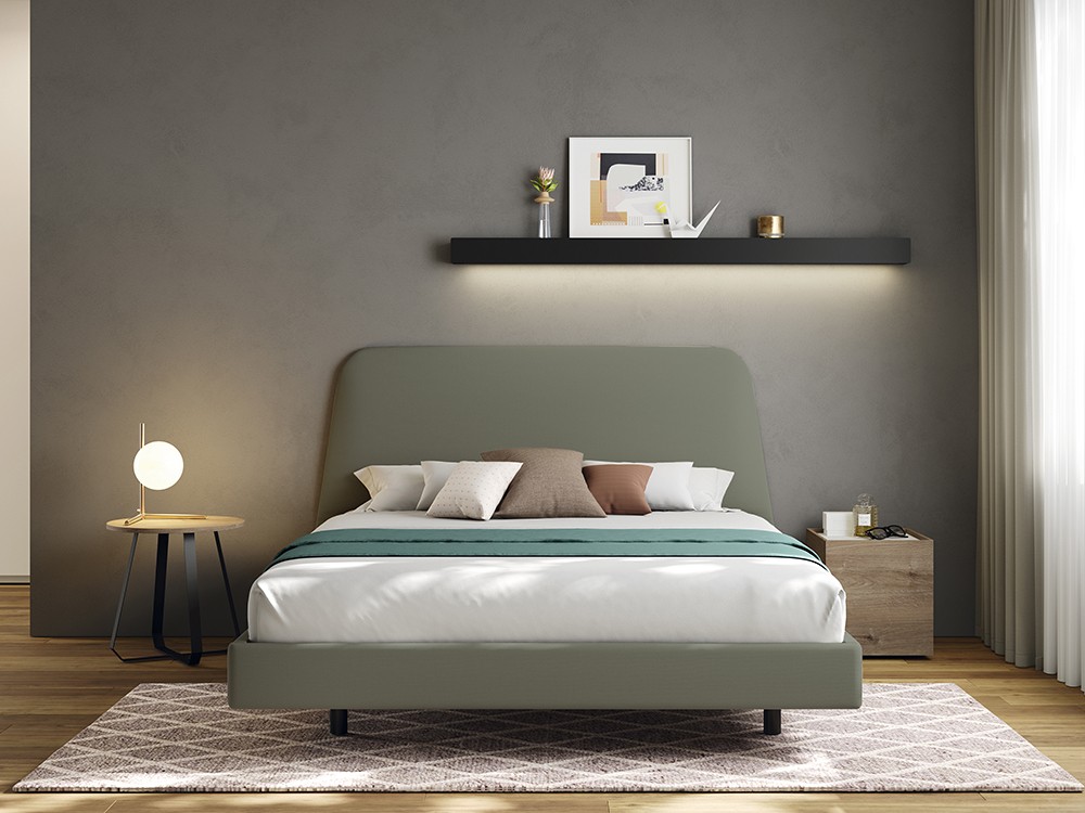 Cama Trapez con aro Sim tapizada Kalm 19 de Mobenia - 5