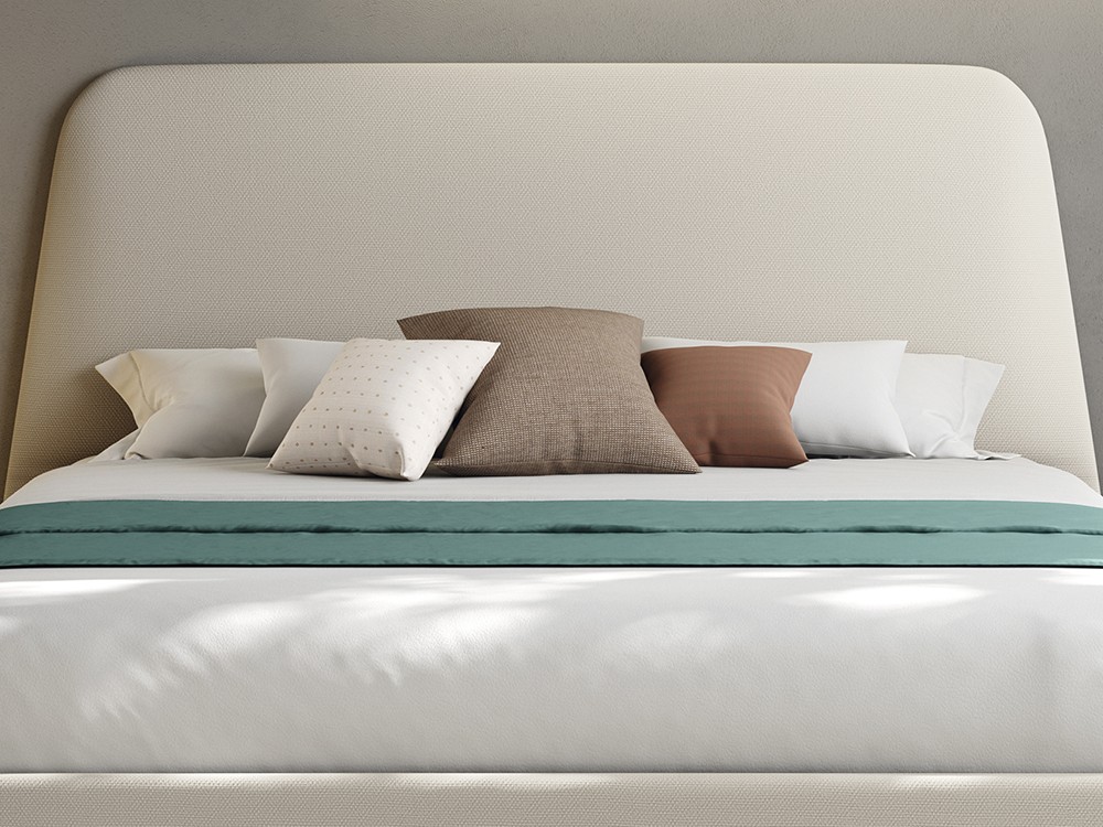 Cama Trapez con aro Sim tapizada Kalm 19 de Mobenia - 2