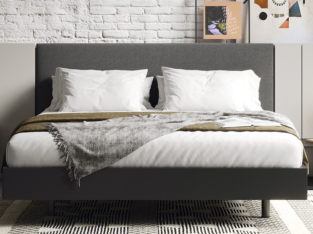 Cama Pars tapizada Kalm 26 de Mobenia - 2