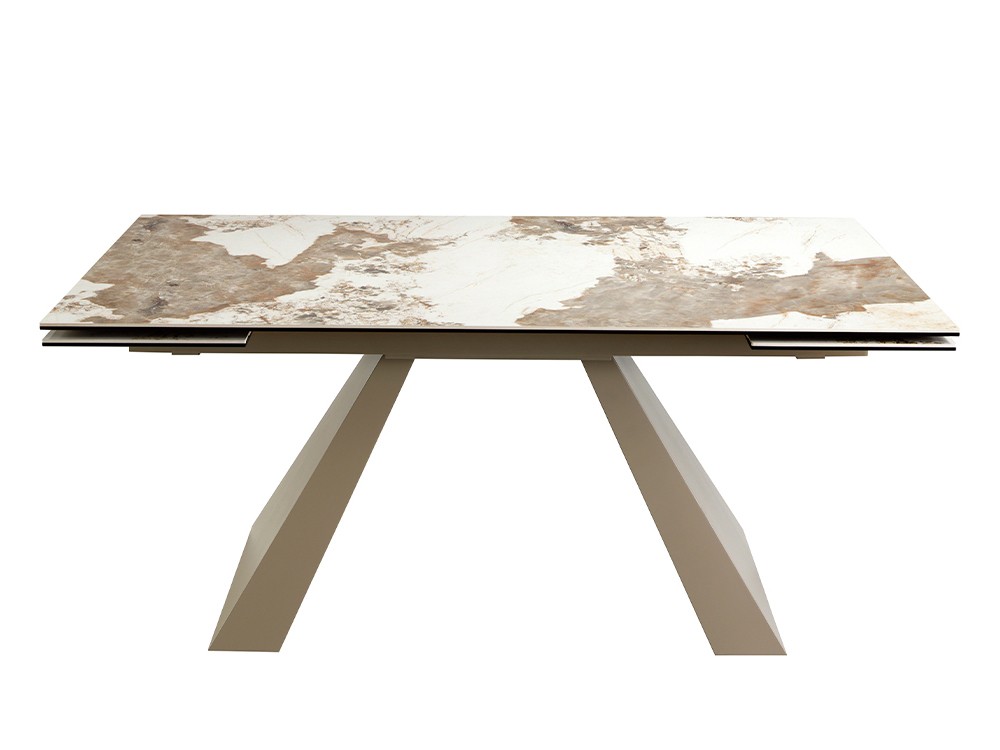 Mesa de comedor extensible 1124 con sobre porcelánico de Ángel Cerdá - 5