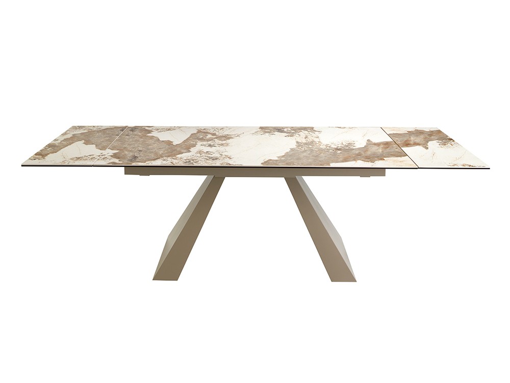 Mesa de comedor extensible 1124 con sobre porcelánico de Ángel Cerdá - 6