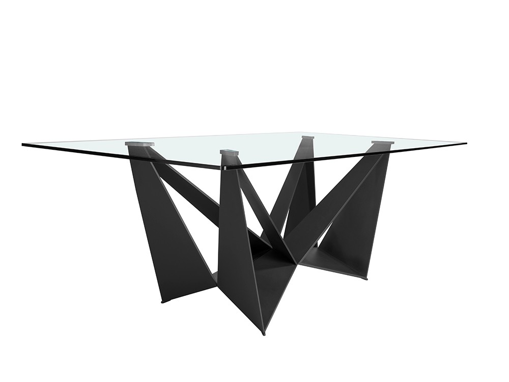 Mesa de comedor de cristal 1128 Ángel Cerdá - 4