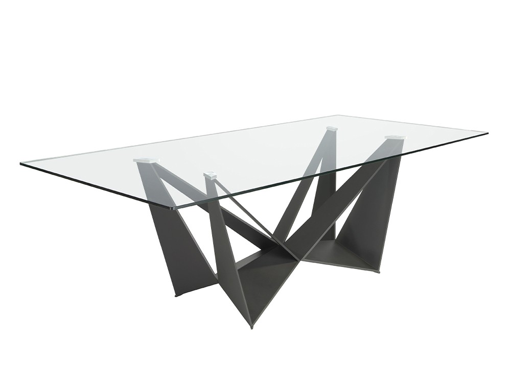 Mesa de comedor de cristal 1128 Ángel Cerdá - 3