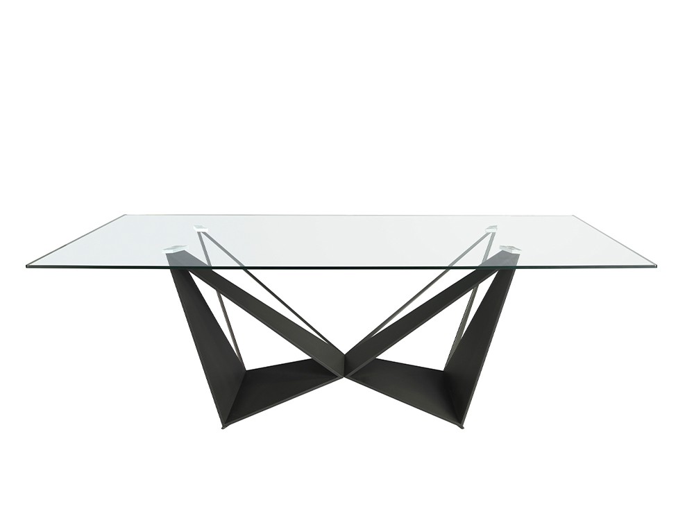 Mesa de comedor de cristal 1128 Ángel Cerdá - 6