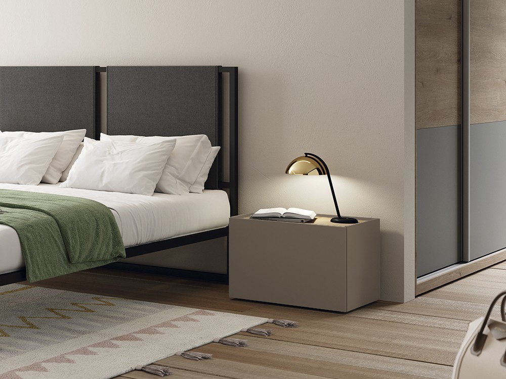 Mesita de noche con dos cajones Pool Kalm de Mobenia - 6